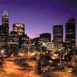 Click to Enlarge: Charlotte's Downtown Skyline by Night Charlotte's Downtown Skyline by Night